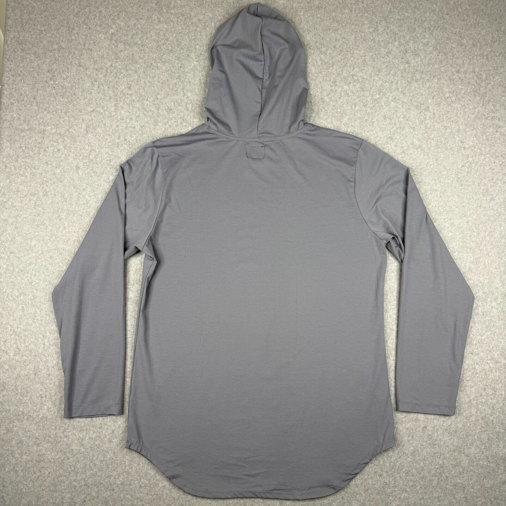 Cuts‎ Clothing Hoodie Mens 2XL Blue Pyca Pro Elongated Lightweight Stretch Gym - Picture 3 of 9